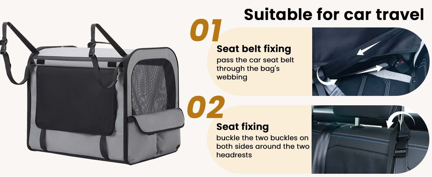 dog carrier for car
