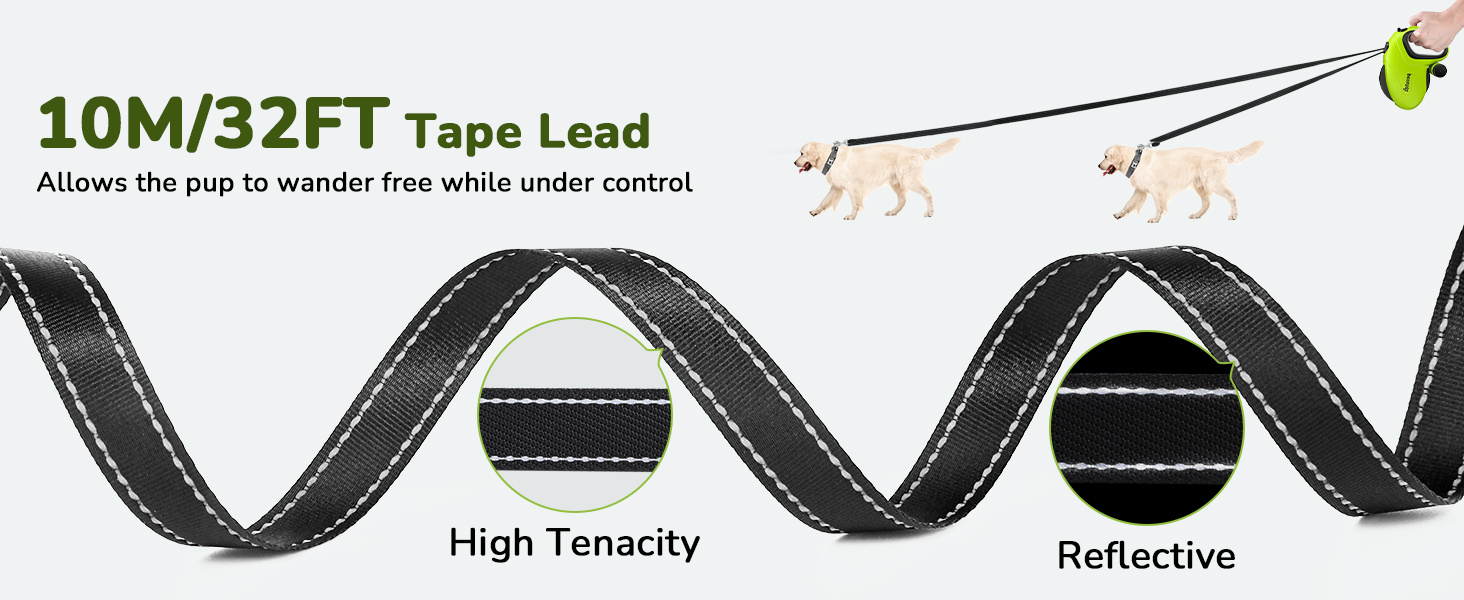 retractable dog leash for small dogs